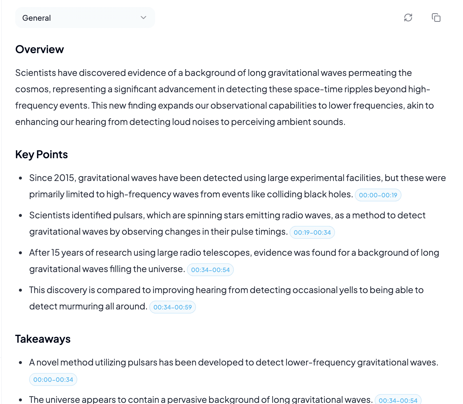 Generate Summary and Mind Map